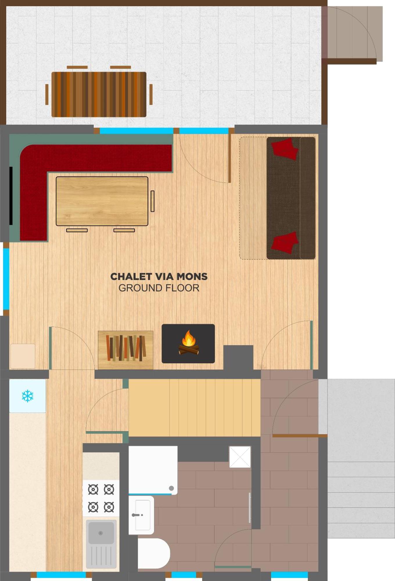 Chalet Via Mons Мойстрана Екстер'єр фото